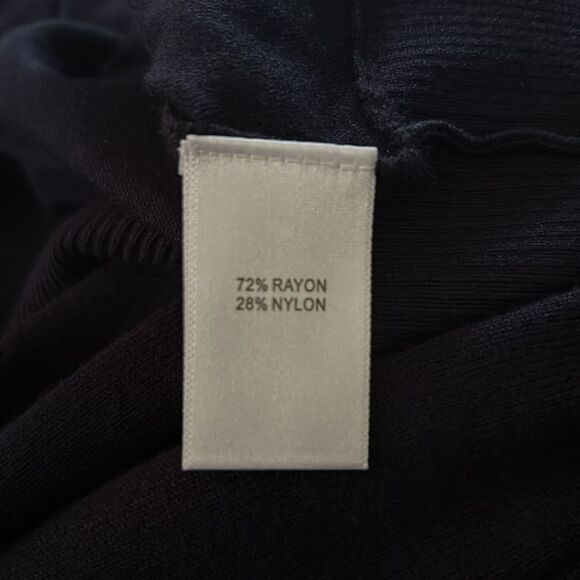 Max Studio Navy Lightweight Sweater Sz S - Picture 5 of 5